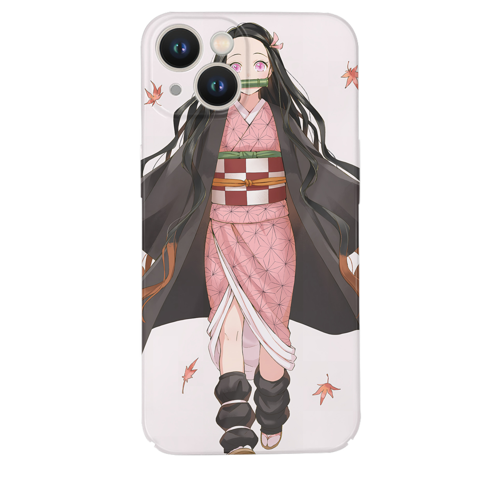 （画像用） 鬼滅の刃（きめつのやいば）竈門 禰󠄀豆子／かまど ねずこ Kamado Nezuko 【iPhone 14シリーズ対応】ハードケース